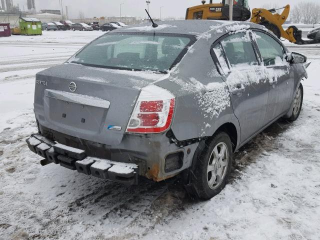 3N1AB6AP1AL663663 - 2010 NISSAN SENTRA 2.0 GRAY photo 4