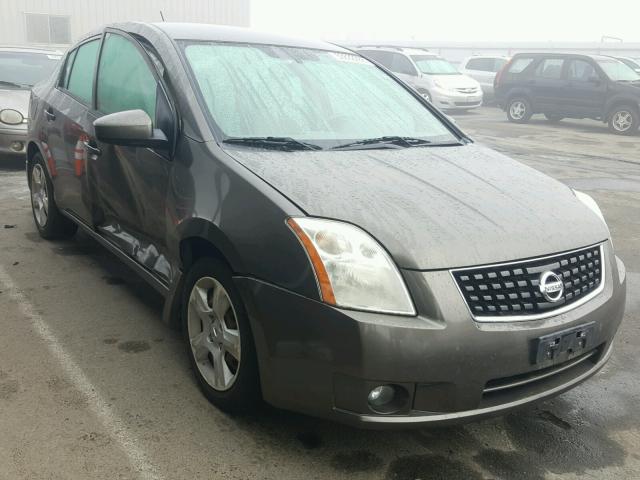 3N1AB61E38L760680 - 2008 NISSAN SENTRA 2.0 CHARCOAL photo 1