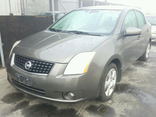 3N1AB61E38L760680 - 2008 NISSAN SENTRA 2.0 CHARCOAL photo 2