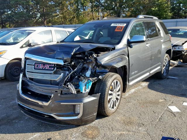 2GKFLRE31H6172182 - 2017 GMC TERRAIN DE GRAY photo 2