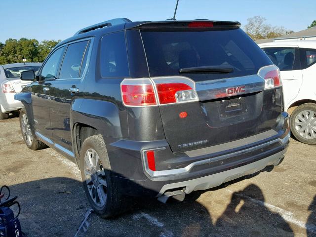 2GKFLRE31H6172182 - 2017 GMC TERRAIN DE GRAY photo 3