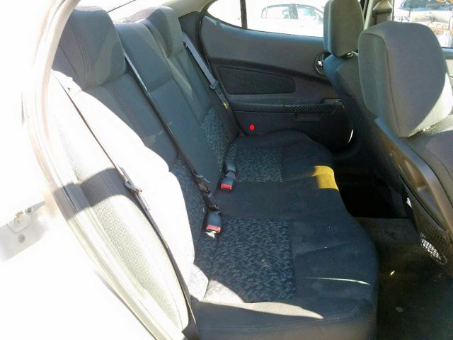 2G2WS522X41173118 - 2004 PONTIAC GRAND PRIX Արծաթագույն լուսանկար 6