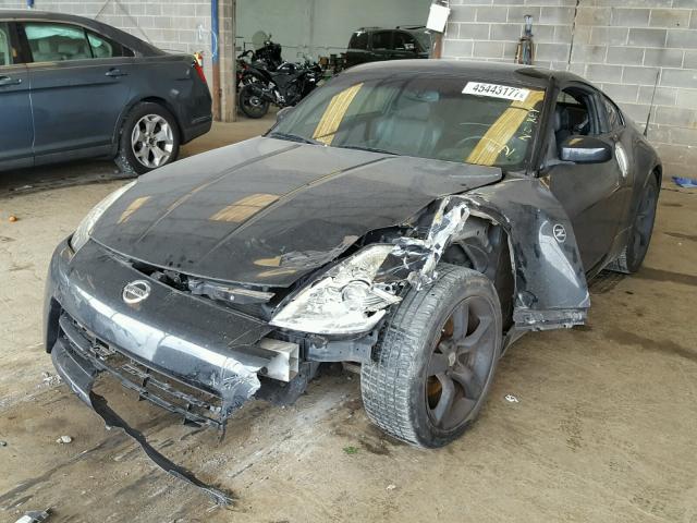 JN1AZ34D36M302329 - 2006 NISSAN 350Z COUPE BLACK photo 2