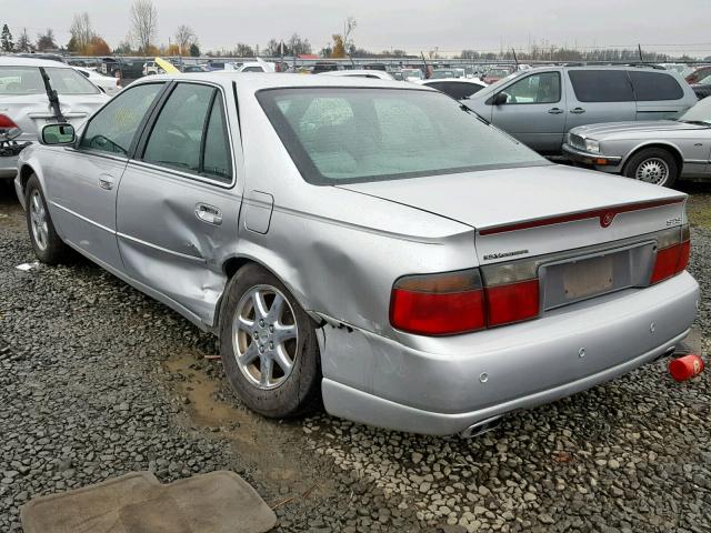 1G6KY54982U166336 - 2002 CADILLAC SEVILLE ST SILVER photo 3