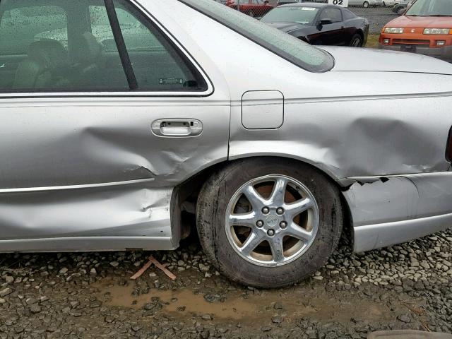 1G6KY54982U166336 - 2002 CADILLAC SEVILLE ST SILVER photo 9