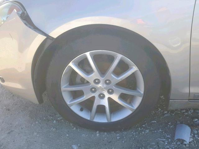 1G1ZK57B59F212210 - 2009 CHEVROLET MALIBU LTZ თაფლისფერი ფოტო 9