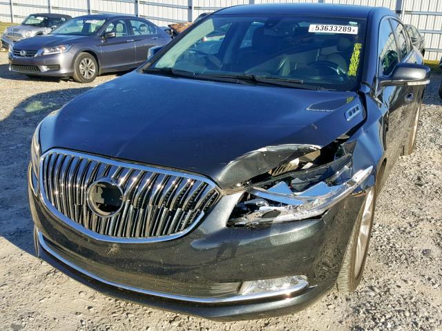 1G4GB5G38FF132382 - 2015 BUICK LACROSSE BLACK photo 2