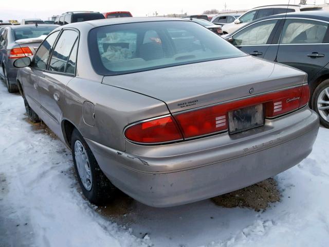 2G4WS52J931256228 - 2003 BUICK CENTURY CU TAN photo 3