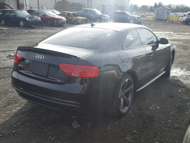 WAUVGAFR7EA016711 - 2014 AUDI S5 PRESTIG BLACK photo 4