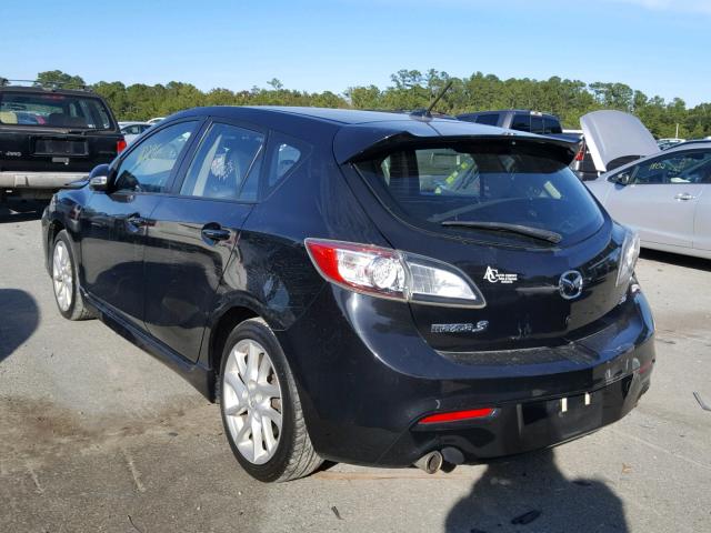 JM1BL1M51C1521979 - 2012 MAZDA 3 S BLACK photo 3