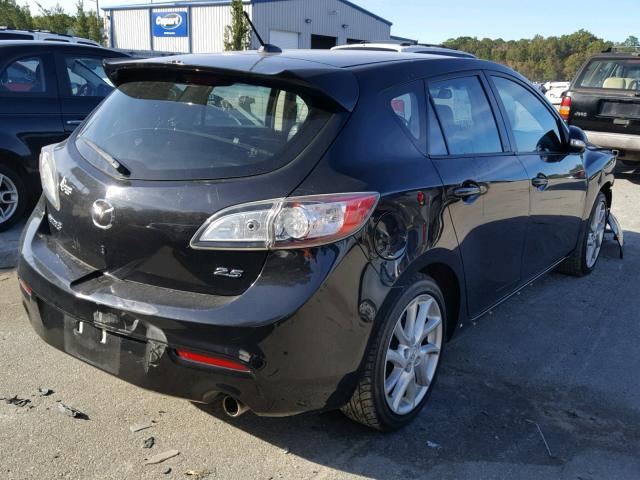 JM1BL1M51C1521979 - 2012 MAZDA 3 S BLACK photo 4