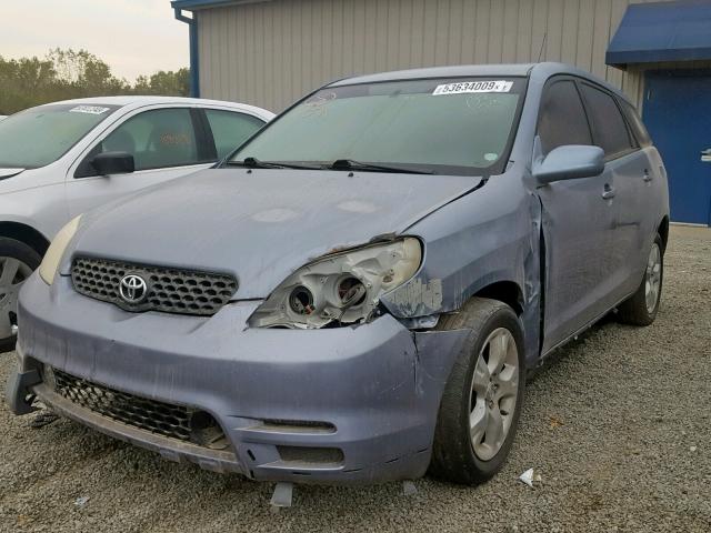 2T1KR32E73C051045 - 2003 TOYOTA COROLLA MA BLUE photo 2