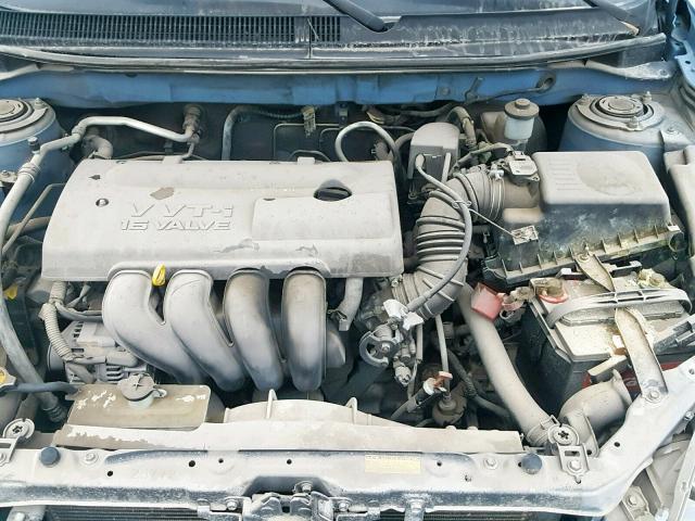 2T1KR32E73C051045 - 2003 TOYOTA COROLLA MA BLUE photo 7