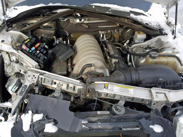 2C3LA73W57H841244 - 2007 CHRYSLER 300C SRT-8 SILVER photo 7