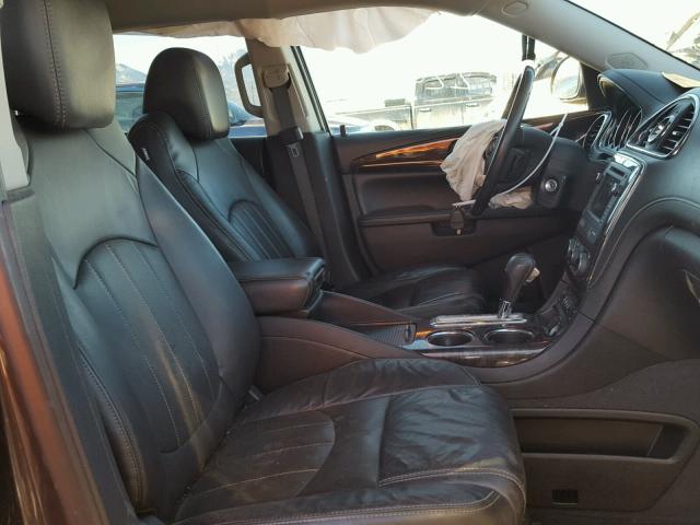 5GAKVBKD7GJ121359 - 2016 BUICK ENCLAVE BLACK photo 5