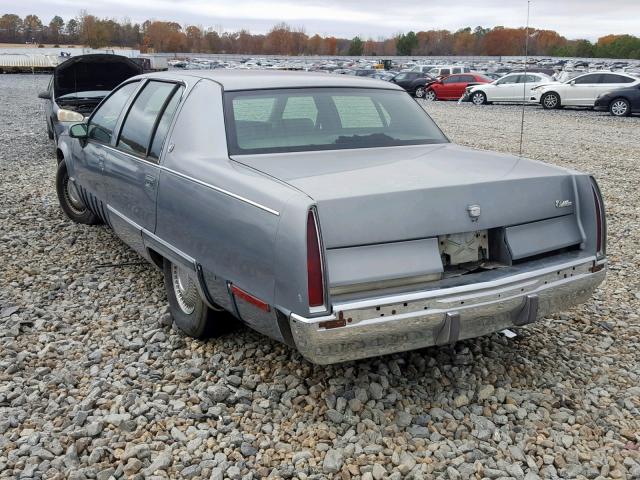 1G6DW52P3RR715261 - 1994 CADILLAC FLEETWOOD GRAY photo 3