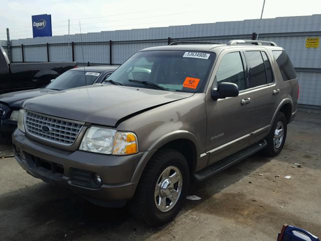 1FMZU75WX2UA41003 - 2002 FORD EXPLORER L GRAY photo 2