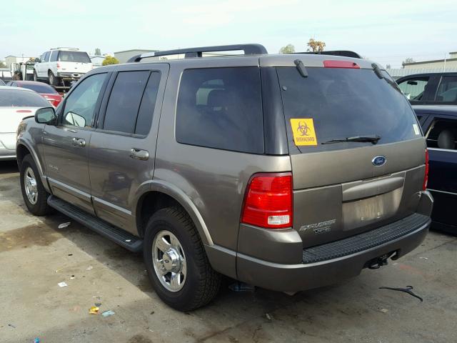 1FMZU75WX2UA41003 - 2002 FORD EXPLORER L GRAY photo 3