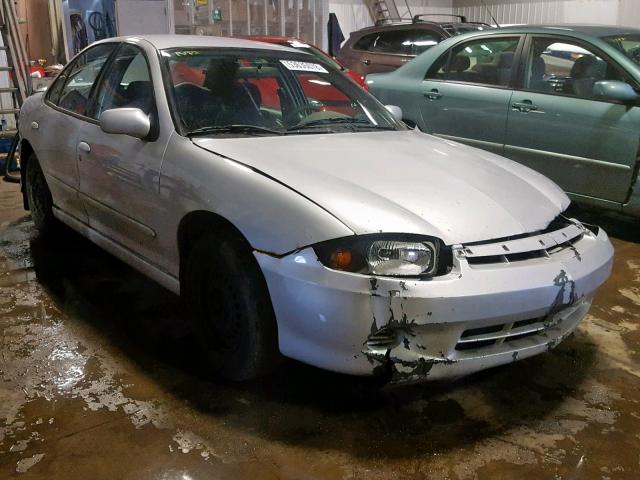 1G1JH52F537332077 - 2003 CHEVROLET CAVALIER L SILVER photo 1