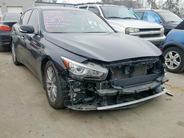 JN1BV7AP6FM332186 - 2015 INFINITI Q50 BASE BLACK photo 1