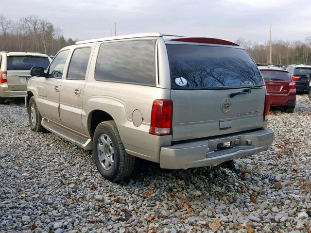 3GYFK66N14G256847 - 2004 CADILLAC ESCALADE E SILVER photo 3