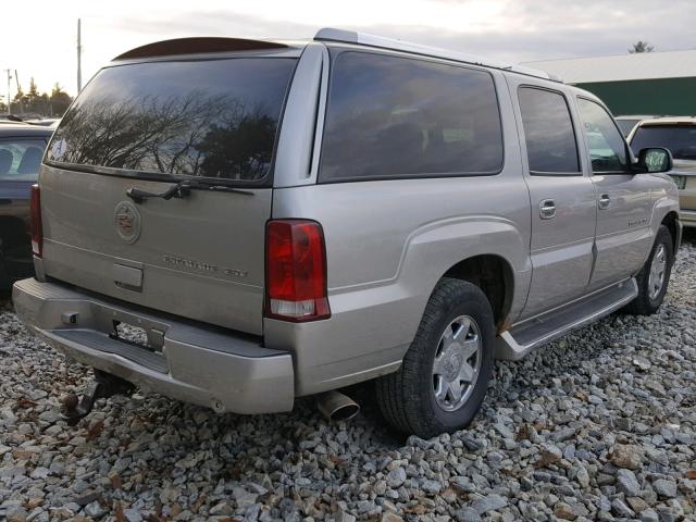 3GYFK66N14G256847 - 2004 CADILLAC ESCALADE E SILVER photo 4