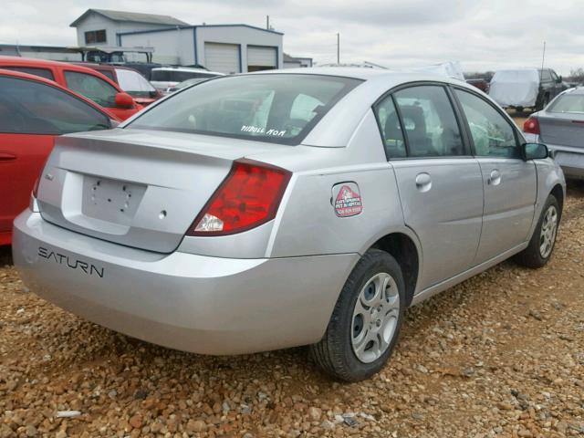 1G8AJ52F95Z121882 - 2005 SATURN ION LEVEL SILVER photo 4
