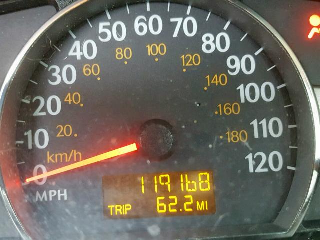 1G8AJ52F95Z121882 - 2005 SATURN ION LEVEL SILVER photo 8