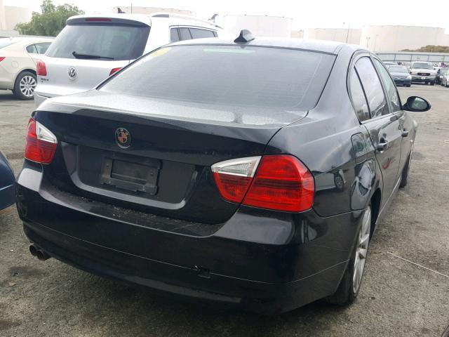 WBAVC53557FZ79312 - 2007 BMW 328 I SULE BLACK photo 4