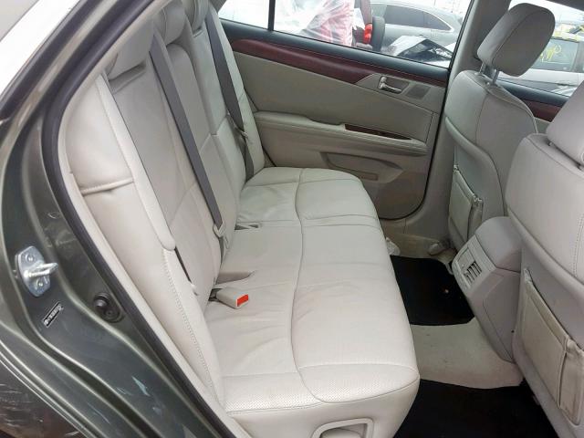 4T1BK3DB3BU378143 - 2011 TOYOTA AVALON BAS GREEN photo 6