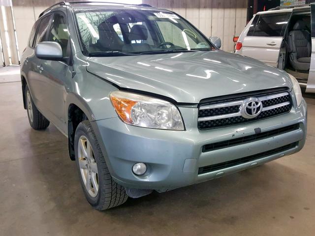 JTMBD31V176045786 - 2007 TOYOTA RAV4 LIMIT GREEN photo 1