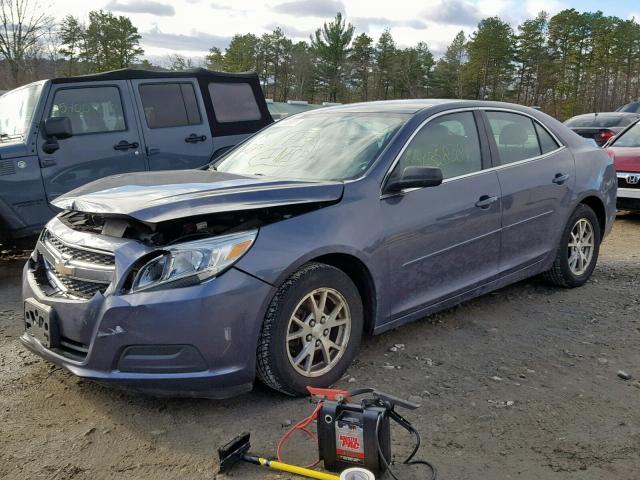 1G11A5SA9DF286415 - 2013 CHEVROLET MALIBU LS BLUE photo 2