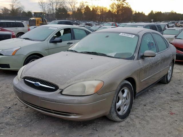 1FAFP55U63A219418 - 2003 FORD TAURUS SES BEIGE photo 2