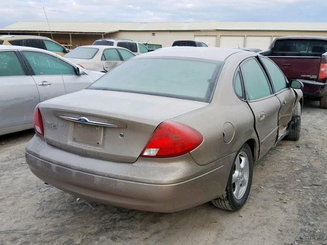 1FAFP55U63A219418 - 2003 FORD TAURUS SES BEIGE photo 4