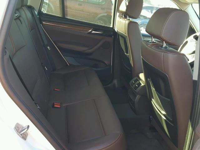 5UXWZ7C5XG0R32442 - 2016 BMW X3 SDRIVE2 Ақ фото 6