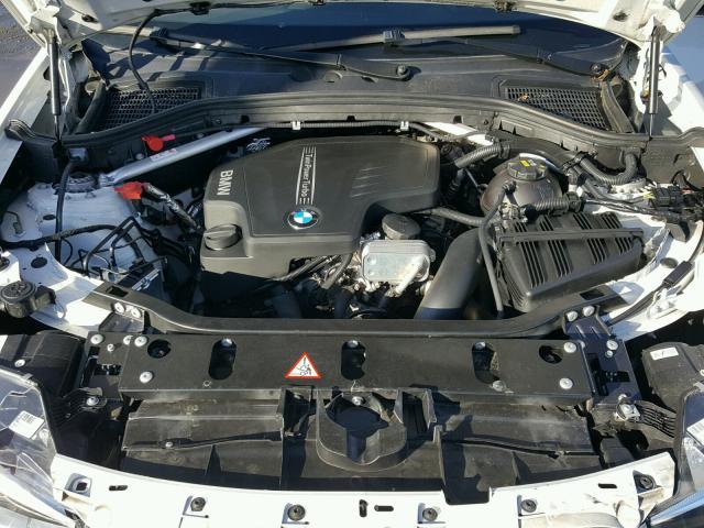 5UXWZ7C5XG0R32442 - 2016 BMW X3 SDRIVE2 Ақ фото 7