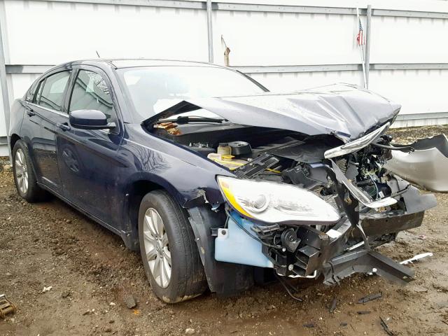 1C3CCBBB1DN723514 - 2013 CHRYSLER 200 TOURIN BLUE photo 1