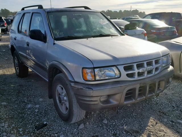 4S2CK58W1Y4325326 - 2000 ISUZU RODEO S SILVER photo 1