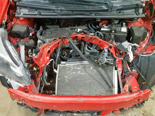 VNKKTUD30GA070220 - 2016 TOYOTA YARIS L RED photo 7