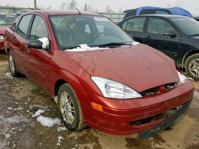1FAHP3834YW389884 - 2000 FORD FOCUS ZTS RED photo 1