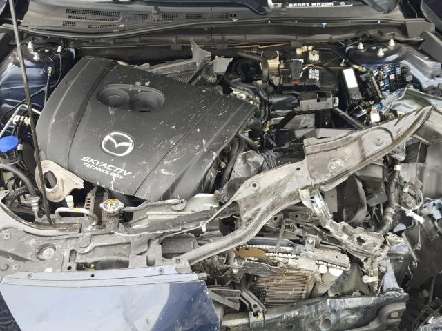 3MZBM1W77FM176747 - 2015 MAZDA 3 GRAND TO BLUE photo 7