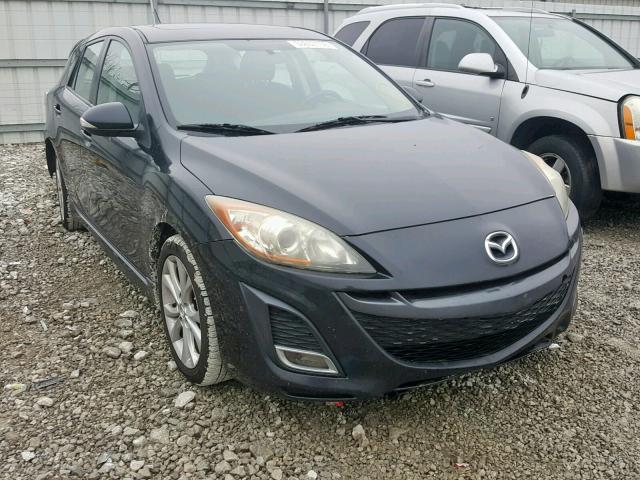 JM1BL1H55A1220932 - 2010 MAZDA 3 S BLACK photo 1