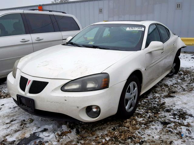 2G2WP552381120909 - 2008 PONTIAC GRAND PRIX WHITE photo 2