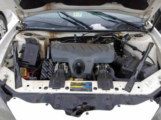 2G2WP552381120909 - 2008 PONTIAC GRAND PRIX WHITE photo 7