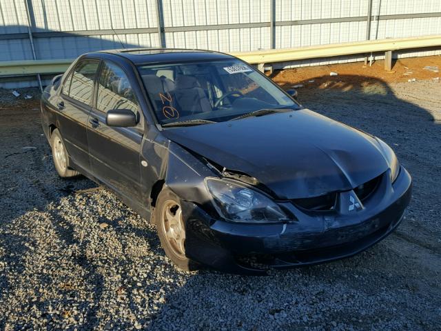 JA3AJ86E04U046752 - 2004 MITSUBISHI LANCER OZ GRAY photo 1