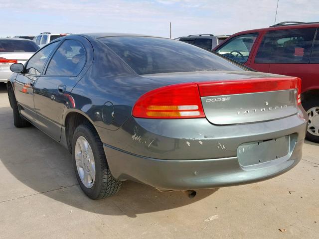 2B3HD46R43H524581 - 2003 DODGE INTREPID S GREEN photo 3