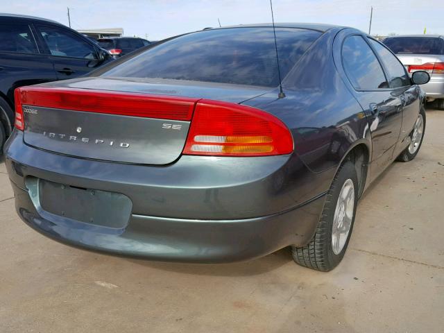 2B3HD46R43H524581 - 2003 DODGE INTREPID S GREEN photo 4