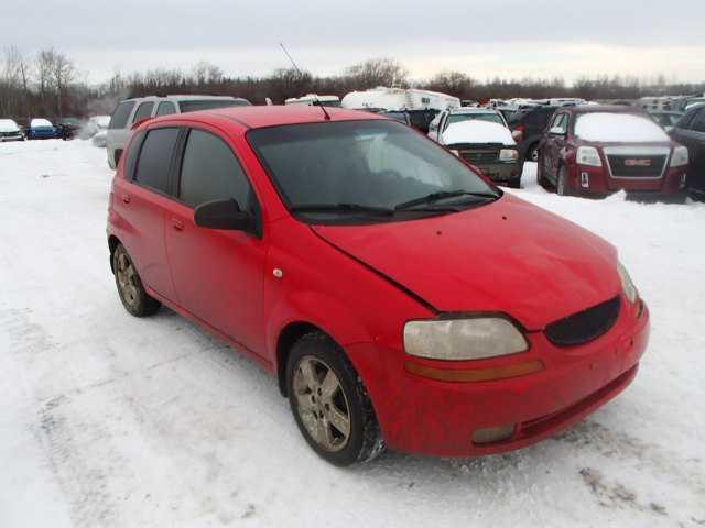 KL2TW696X6B530482 - 2006 PONTIAC WAVE LT RED photo 1