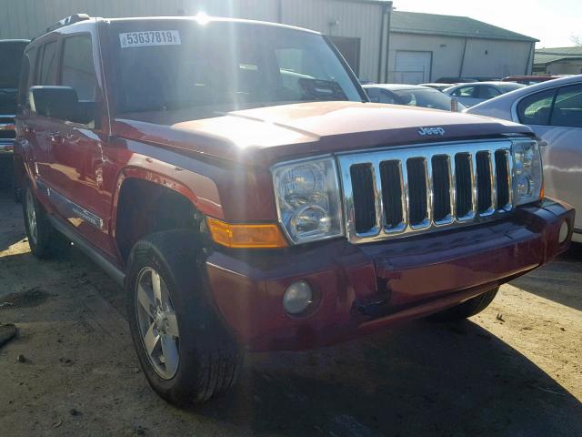 1J8HG58N76C253084 - 2006 JEEP COMMANDER წითელი ფოტო 1