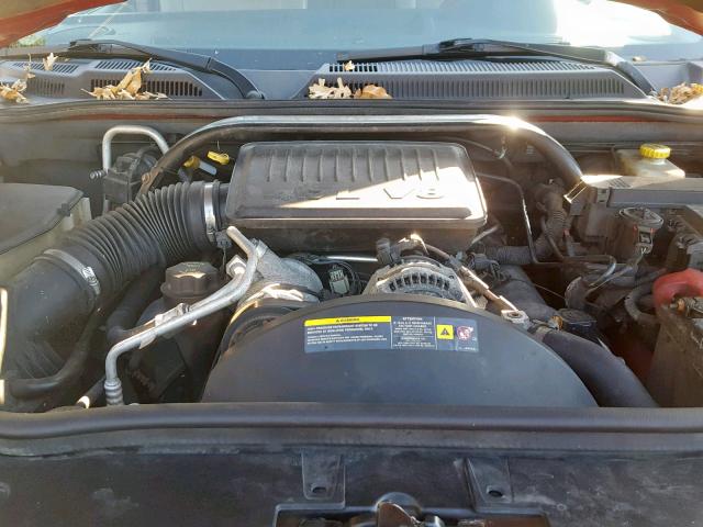 1J8HG58N76C253084 - 2006 JEEP COMMANDER წითელი ფოტო 7